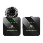 PULUZ 1 TX + 1 RX Microphone Cravate Sans Fil