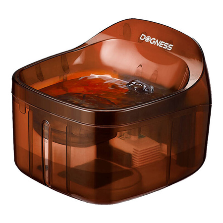 Fontaine à eau pour animaux Dogness D01 2l (marron) - Ypsilon Computers