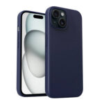 Aukey PC-GJ10B étui pour iPhone 15 Plus (bleu tempête)