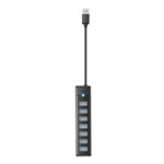 Orico Hub USB-A vers 7xUSB-A 3.0 – noir