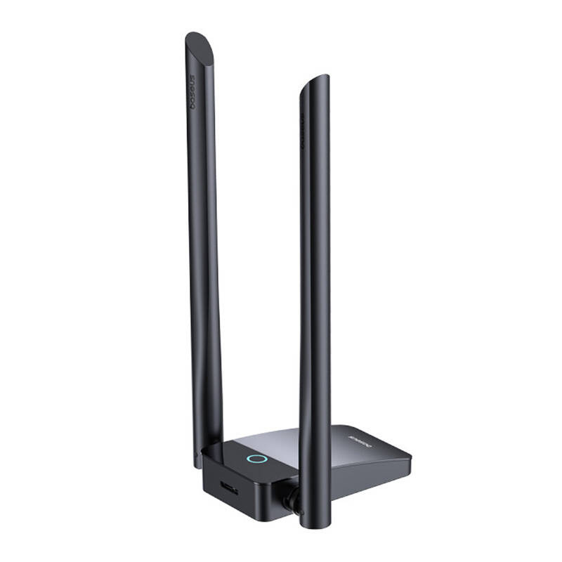 Adaptateur WiFi Baseus FastJoy 1800Mbps (noir) - Ypsilon Computers