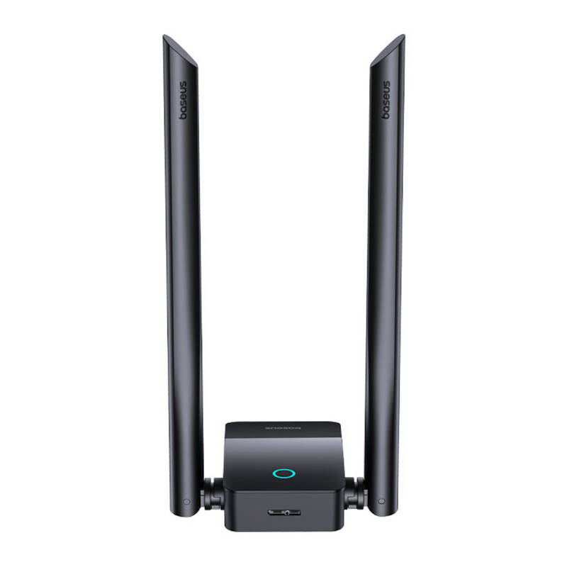 Adaptateur WiFi Baseus FastJoy 1800Mbps (noir) - Ypsilon Computers