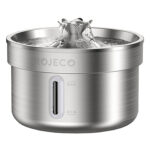 Fontaine à eau pour animaux en acier inoxydable 2l Rojeco