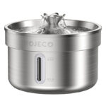 Fontaine à eau pour animaux en acier inoxydable 2l Rojeco
