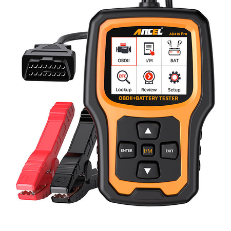 Scanner de Diagnostic 2en1 OBD2 et Testeur de Batterie Ancel AD410 PRO - Ypsilon Computers