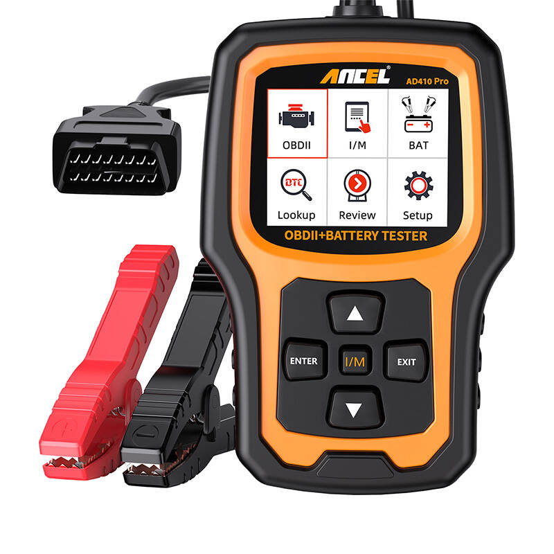 Scanner de Diagnostic 2en1 OBD2 et Testeur de Batterie Ancel AD410 PRO - Ypsilon Computers