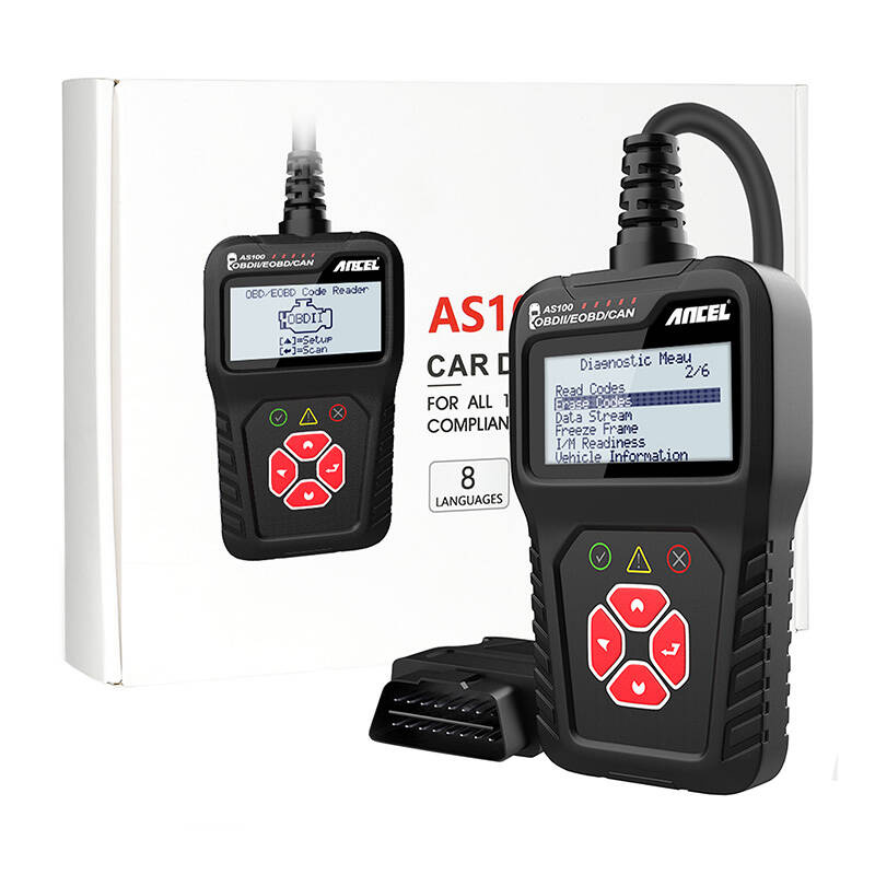 Skaner de diagnostic OBD2 Ancel AS100/AC100 - Ypsilon Computers