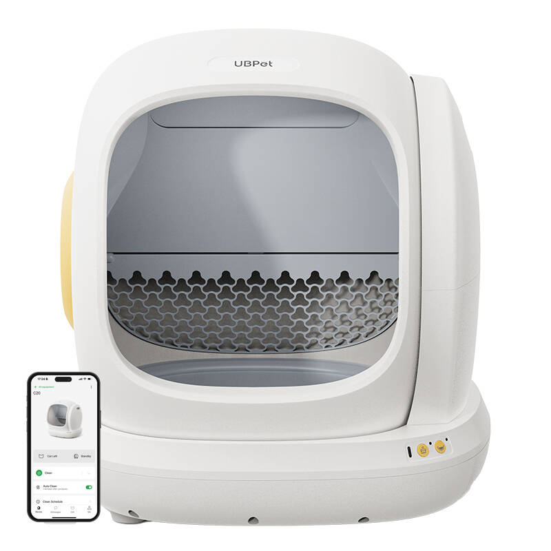 Litière auto-nettoyante intelligente pour chat UBPet C20 - Ypsilon Computers