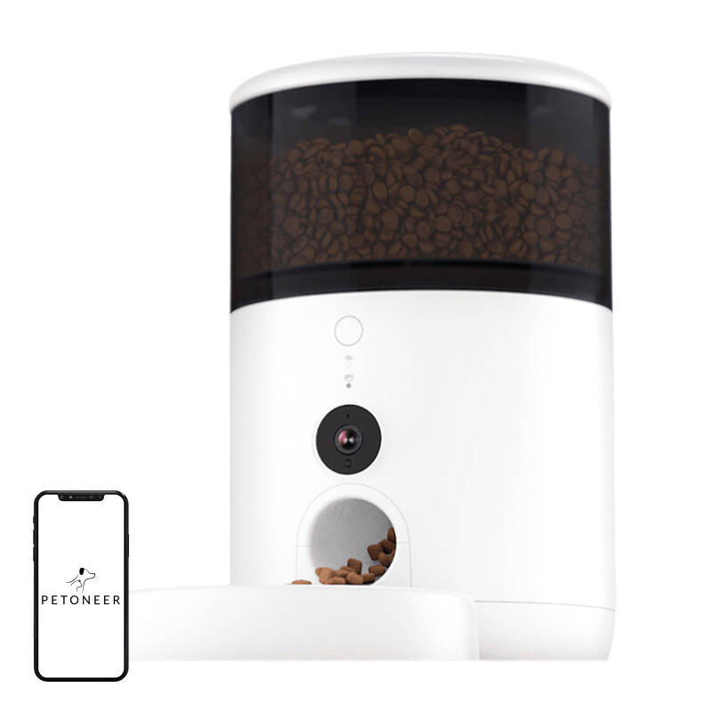 Distributeur de nourriture intelligent avec caméra Petoneer NutriVue - Ypsilon Computers