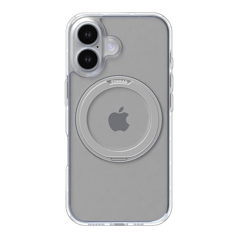 Coque Torras Ostand Pro pour iPhone 16 (Transparent) - Ypsilon Computers