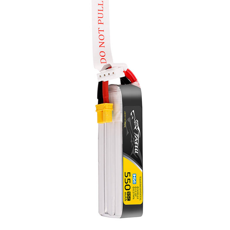 Batterie Lipo Tattu 3s 550mAh 95C 11.4V HV avec connecteur XT30 Long-Pack - Ypsilon Computers
