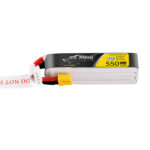 Batterie Lipo Tattu 3s 550mAh 95C 11.4V HV avec connecteur XT30 Long-Pack