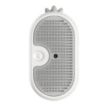 Brosse à vapeur pour chat Rojeco avec fonction de massage (blanche)