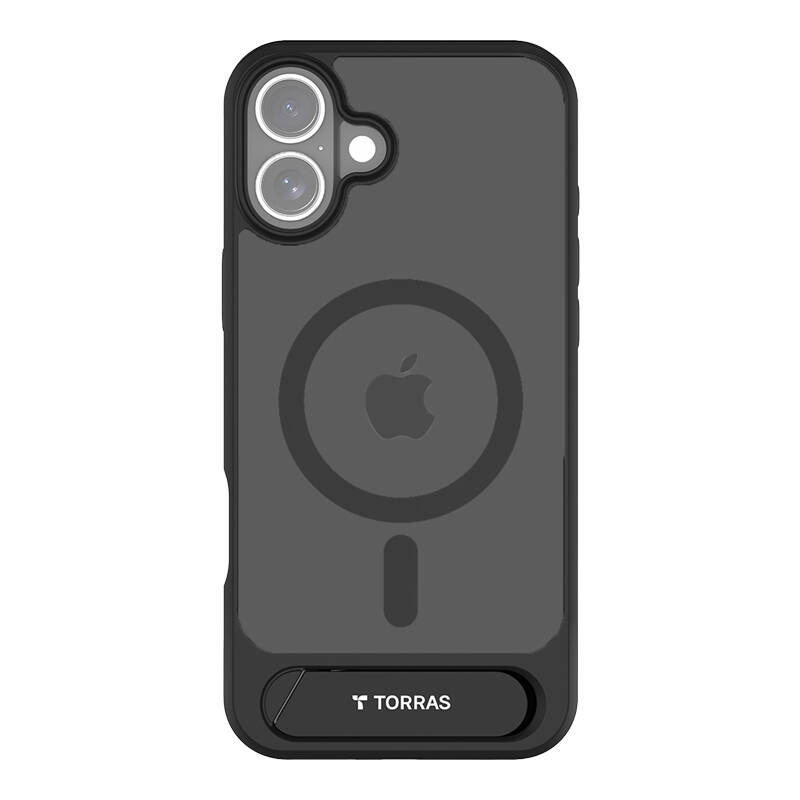 Étui Torras Pstand Series pour iPhone 16 (Noir) - Ypsilon Computers