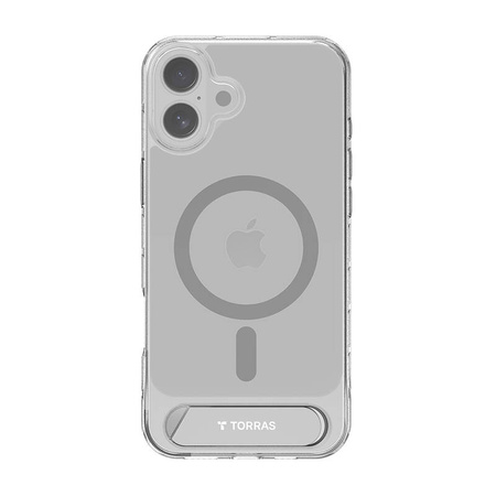 Coque Torras Pstand Series pour iPhone 16 (Transparent) - Ypsilon Computers