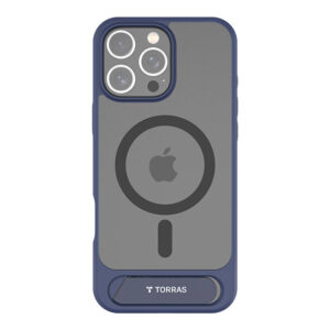 Coque Torras Pstand Series pour iPhone 16 Pro (Bleu)