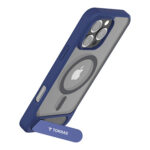 Coque Torras Pstand Series pour iPhone 16 Pro (Bleu)