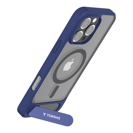 Coque Torras Pstand Series pour iPhone 16 Pro (Bleu) - Ypsilon Computers