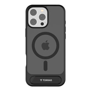 Coque Torras Pstand Series pour iPhone 16 Pro Max (noir)