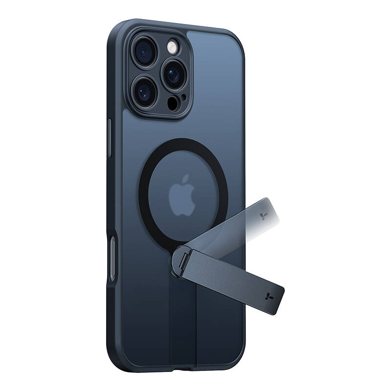 Torras Pstand Spin Étui pour iPhone 16 Pro (Noir) - Ypsilon Computers