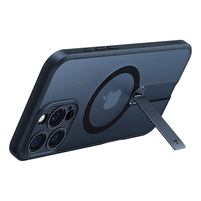 Torras Pstand Spin Étui pour iPhone 16 Pro (Noir) - Ypsilon Computers