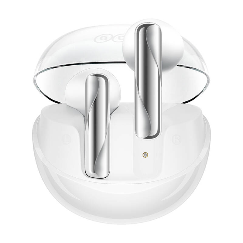 Écouteurs TWS QCY AilyBuds Clear T32 (blanc) - Ypsilon Computers
