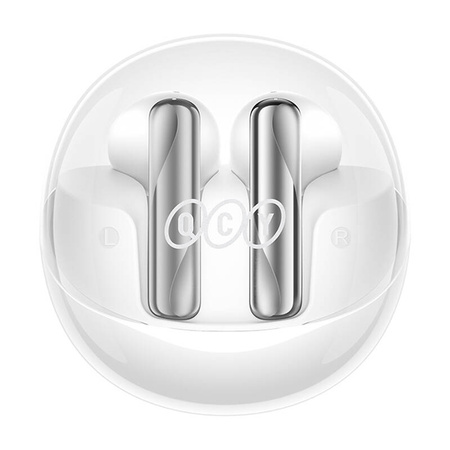 Écouteurs TWS QCY AilyBuds Clear T32 (blanc) - Ypsilon Computers
