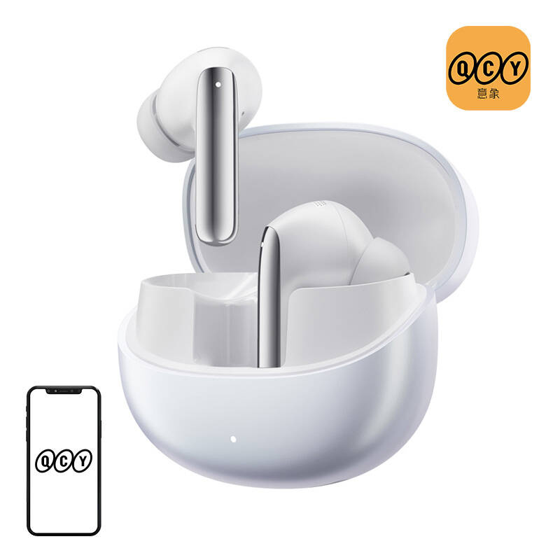 Écouteurs TWS QCY MeloBuds Pro HT08, ANC (blanc) - Ypsilon Computers
