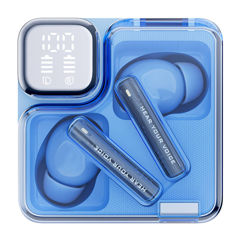 Écouteurs TWS QCY MeloBuds Neo T31 (bleu) - Ypsilon Computers