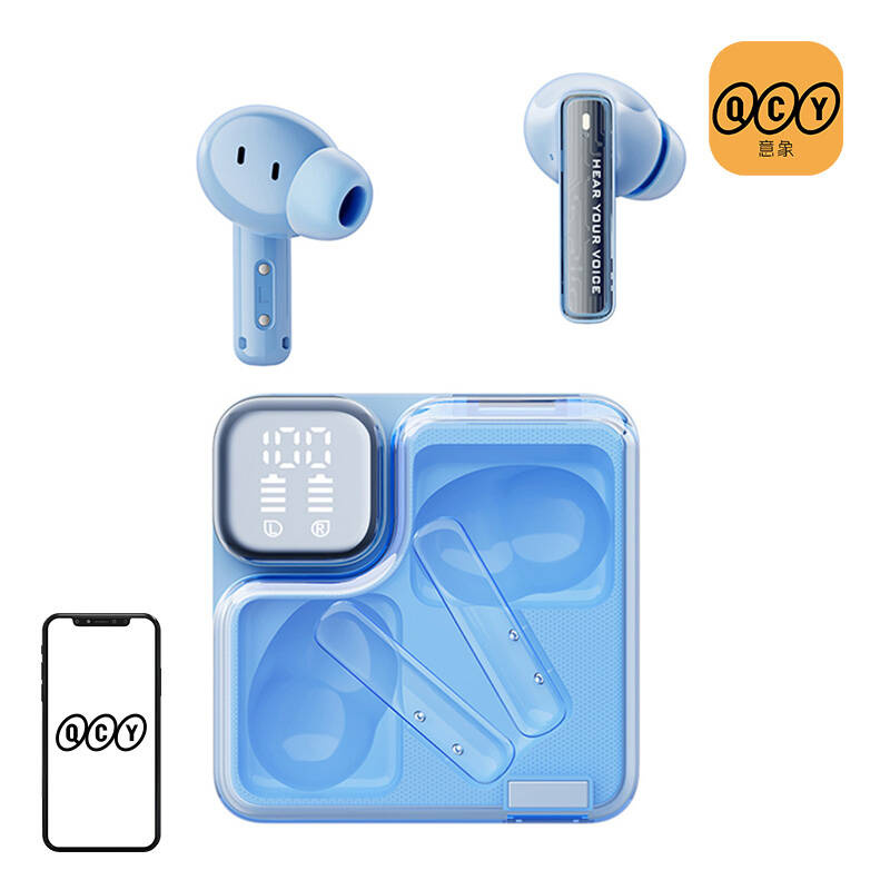 Écouteurs TWS QCY MeloBuds Neo T31 (bleu) - Ypsilon Computers