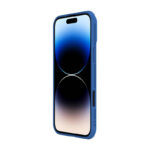 Nillkin CamShield Pro Étui pour iPhone 16 Pro Max (bleu)