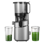 AMZCHEF SJ-036-GA extracteur de jus à faible vitesse (gris)