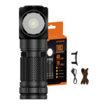 Lampe de poche multi-fonction Superfire TH03, 460 lm, USB-C, 5 modes