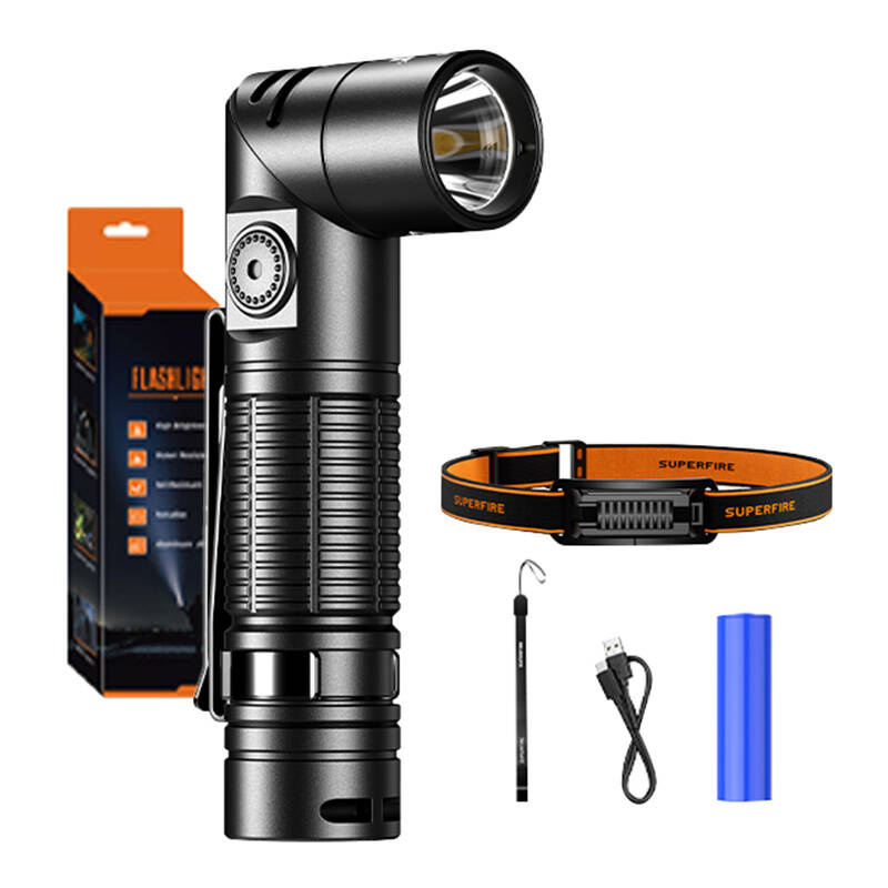 Lampe de poche Superfire G19-S - réglage de la luminosité - Ypsilon Computers