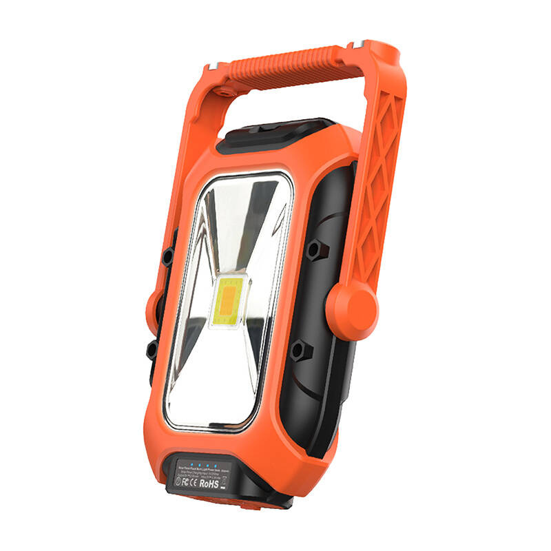 Lampe de chantier avec panneau solaire Superfire GM05 - 500 lm, batterie externe. - Ypsilon Computers