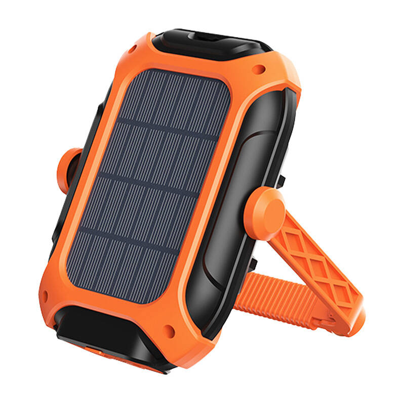 Lampe de chantier avec panneau solaire Superfire GM05 - 500 lm, batterie externe. - Ypsilon Computers