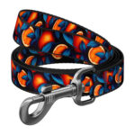 Laisse en nylon, motif  »Oranges » longueur 122 cm Waudog