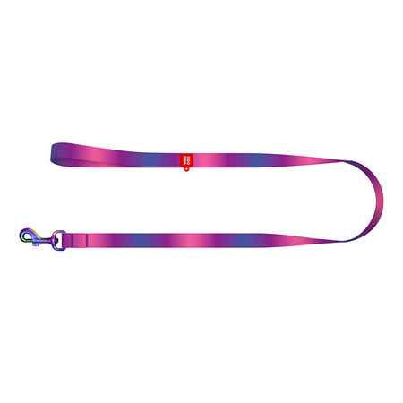 WAUDOG laisse pour chien en nylon dégradé, 20mm de large, 122cm de long, violet - Ypsilon Computers
