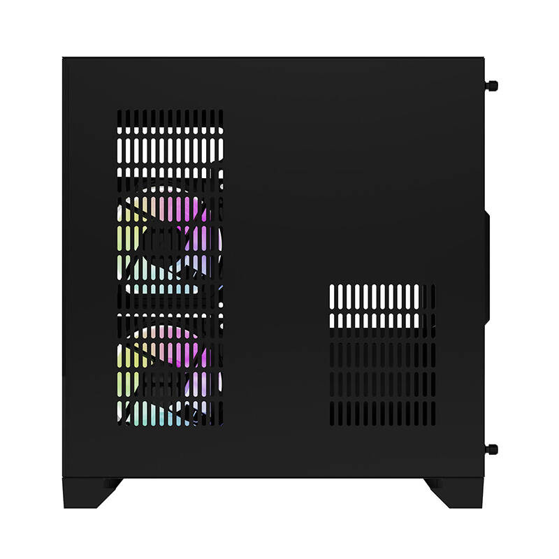 Boîtier Darflash FT350 + 5 ventilateurs aRGB (noir) - Ypsilon Computers