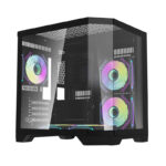 Boîtier Darflash FT350 + 5 ventilateurs aRGB (noir)