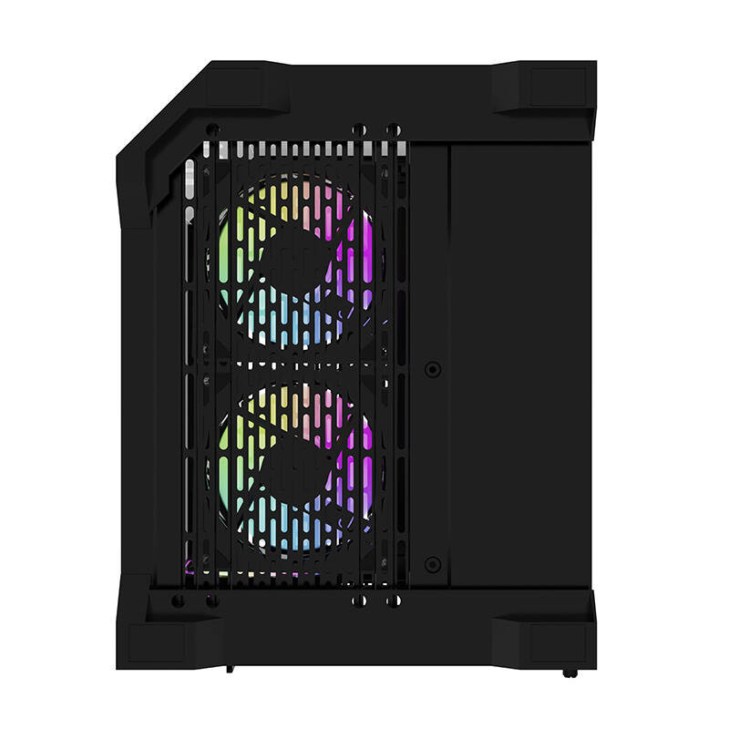 Boîtier Darflash FT350 + 5 ventilateurs aRGB (noir) - Ypsilon Computers