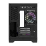 Boîtier d&rsquo;ordinateur Darflash FT418 + 6 ventilateurs aRGB (noir)