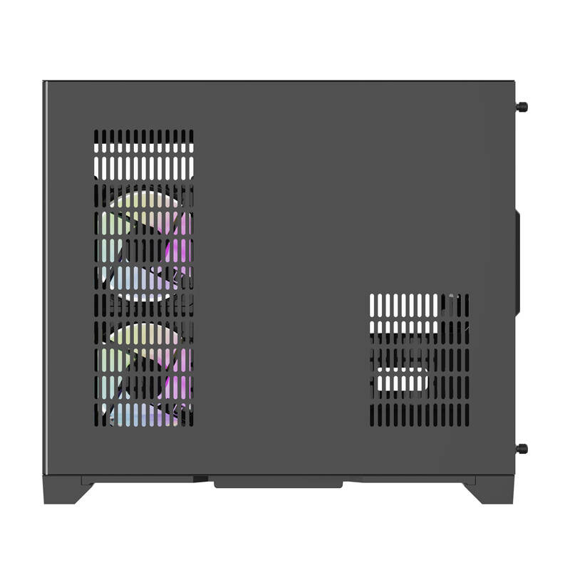 Boîtier d'ordinateur Darflash FT418 + 6 ventilateurs aRGB (noir) - Ypsilon Computers
