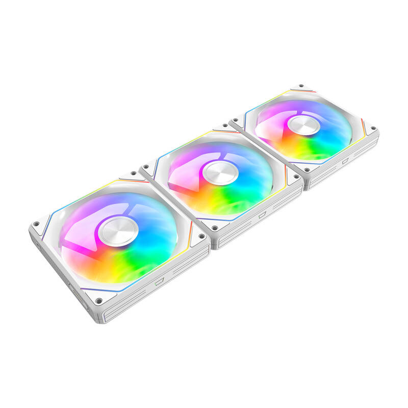 Darkflash Gauss G24 ventilateurs d'ordinateur 3-en-1 (blanc) - Ypsilon Computers