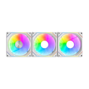 Darkflash Gauss G24 ventilateurs d'ordinateur 3-en-1 (blanc)