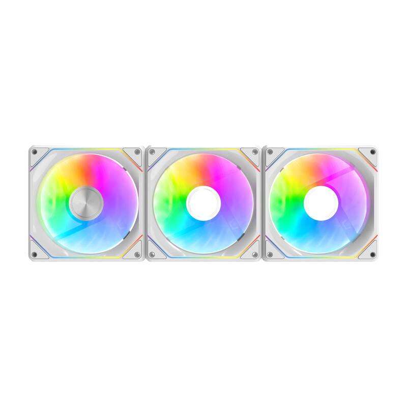 Darkflash Gauss G24 ventilateurs d'ordinateur 3-en-1 (blanc) - Ypsilon Computers