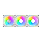 Darkflash Gauss G24 ventilateurs d&rsquo;ordinateur 3-en-1 (blanc)