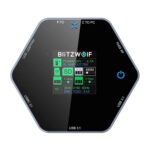 Blitzwolf station d&rsquo;accueil 8en1 BW-TH16 USB 100W Écran LCD Intelligent
