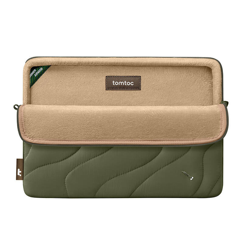 Housse pour ordinateur portable Tomtoc Terra-A27 16'' (vert) - Ypsilon Computers
