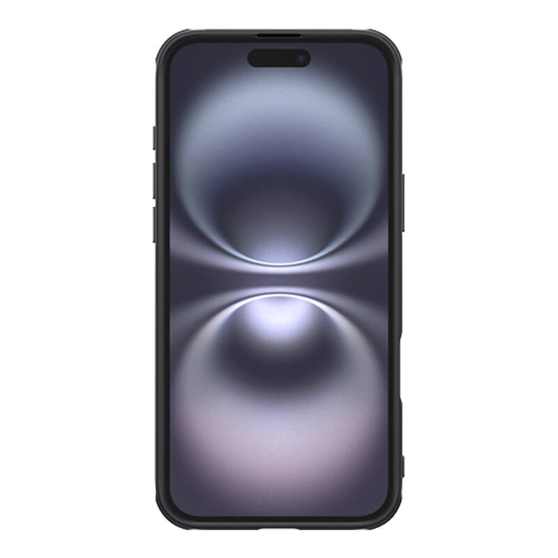 Nillkin Super Frosted Shield Pro étui iPhone 16 Plus (noir) - Ypsilon Computers